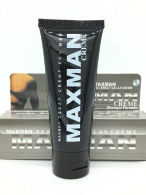 MAXMAN Crème , agrandissant et retardant l’éjaculation