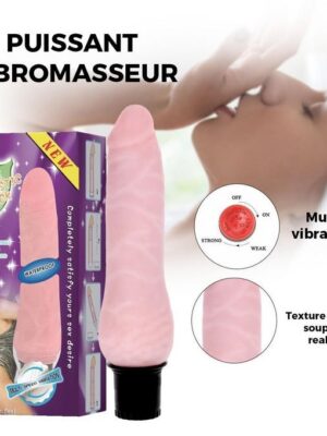 Vibromasseur Waterproof Réalistic COCK 17 Cm