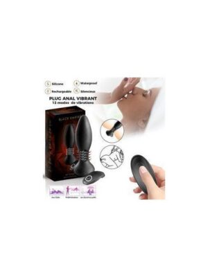 1de PLUG ANAL VIBROMASSEUR MY KING NOIR