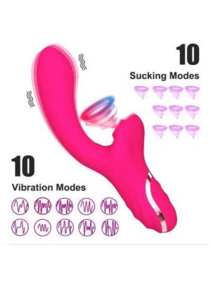 vibrateur Suceur Creux Pour Masturbation Féminine