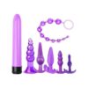 Plug anal en silicone 7 pièces