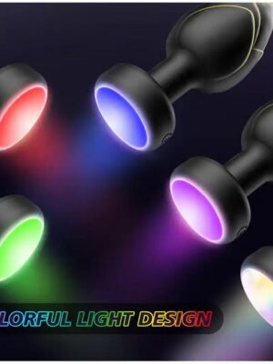 Plug Anal Lumineux - Télécommandé