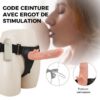 21 Gode Ceinture Creux Vibrant Avec Ergot De Stimulation