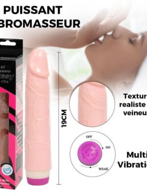 Godet vibrant Pleasure Fantasy 19 X 4 Cm