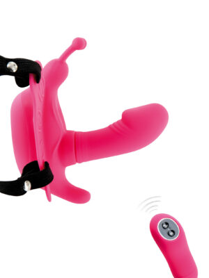 Culotte vibrante papillon avec télécommande sans fil