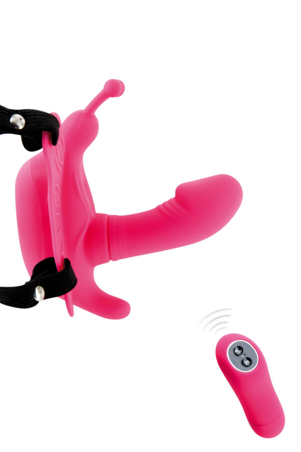 Culotte vibrante papillon avec télécommande sans fil