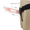 GODE CEINTURE CREUX VIBRANT - 17 CM