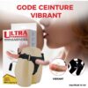 Gode Ceinture Vibrant Ultra Passionate - 15 cm