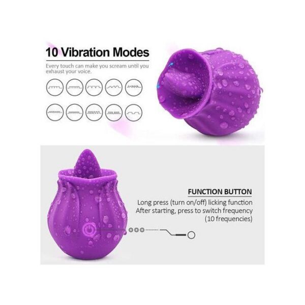 Vibromasseur  Lécheuse Clitoris