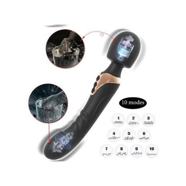 6hkg Vibromasseur Double Moteur Silicone G - Spot