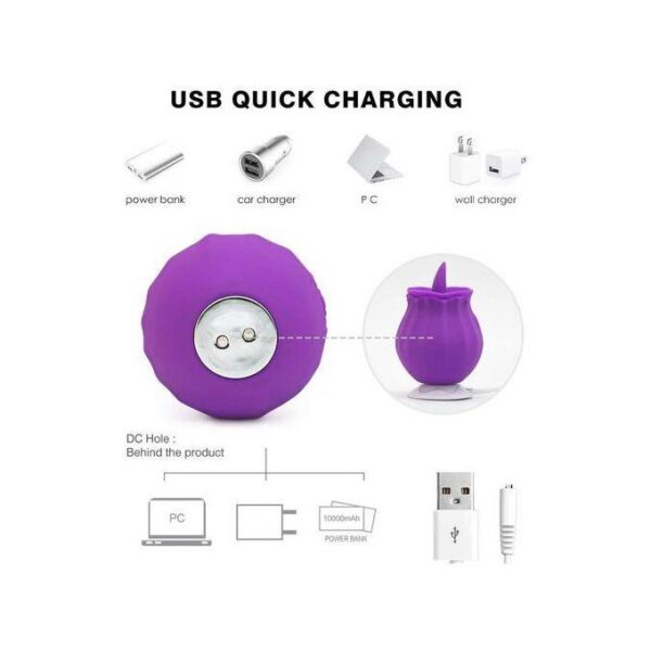 Vibromasseur  Lécheuse Clitoris