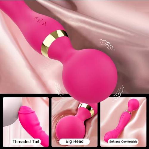 6tw Vibromasseur double tête, Dildo Réaliste