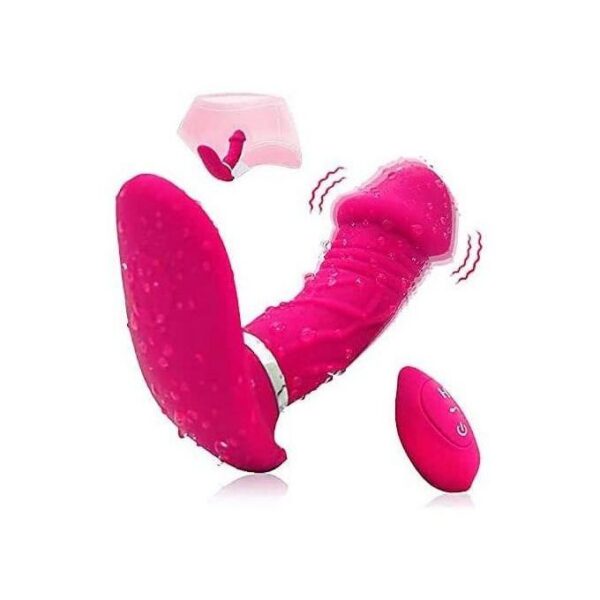 8dd Vibromasseur Point G En Silicone 7 Fréquences