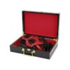 Coffret BDSM Luxury Rouge Noir 8 pièces