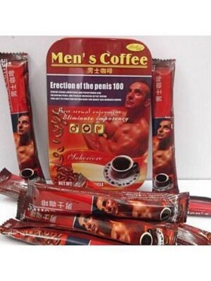 Mens Coffee 8 Sachets, Aphrodisiaque A Base De Café Instantané