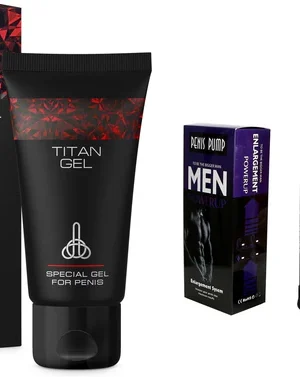 Titan Gel Gold  + pompe à pénis