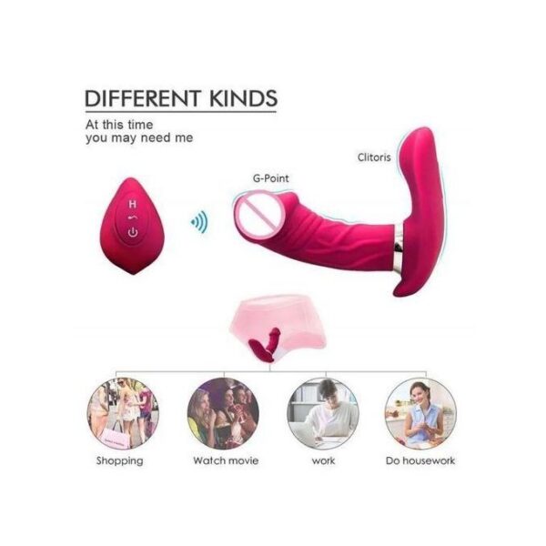 fff Vibromasseur Point G En Silicone 7 Fréquences