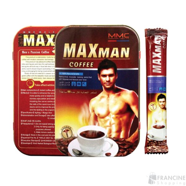Café Maxman bio aphrodisiaque pour les rapports intimes